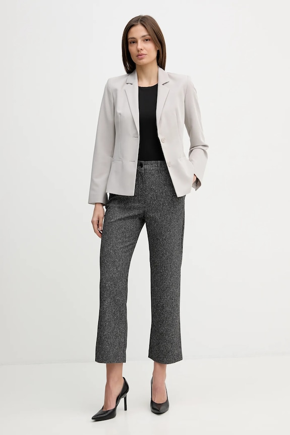 Sisley pantaloni 45FALF086 gri SS26