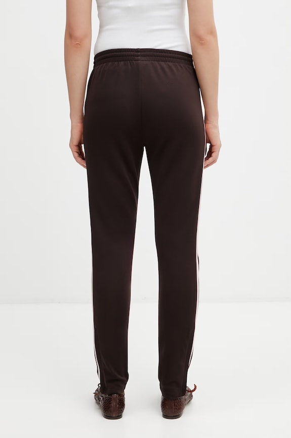Îmbrăcăminte adidas Originals Pantaloni de trening cu bumbac pentru femei KD3790 maro