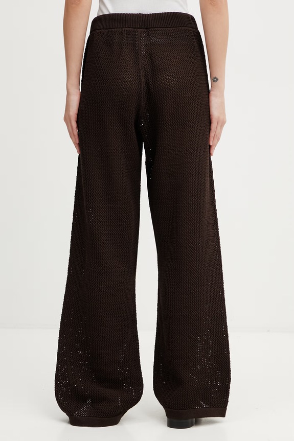 Abbigliamento adidas Originals pantaloni da tuta traforati da donna KE0201 marrone