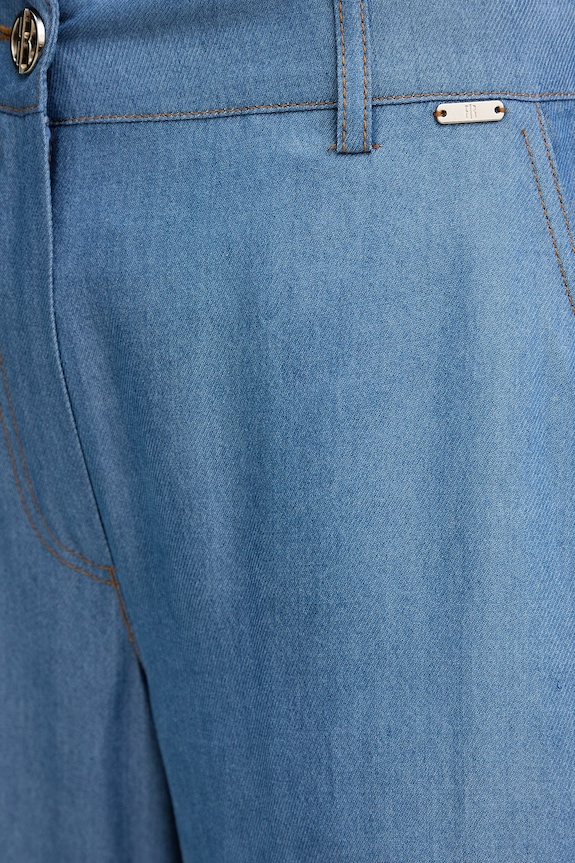 Fracomina pantaloni albastru FS26SV3005D46901