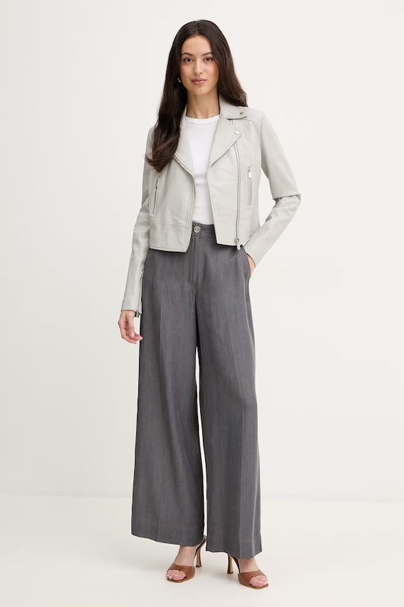 Fracomina pantaloni FS26SV3005D46901 gri SS26