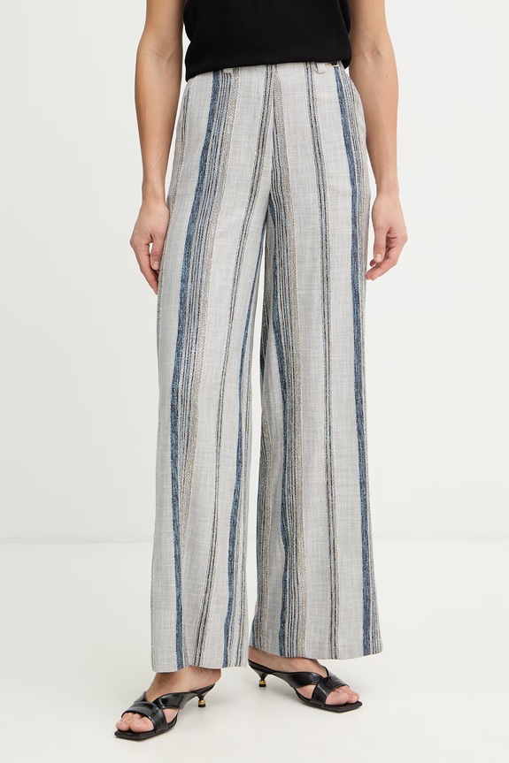 Fracomina pantaloni alta blu FS26SV3013W840N8