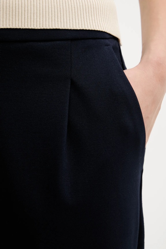 United Colors of Benetton pantaloni bleumarin 47CKDF0AZ