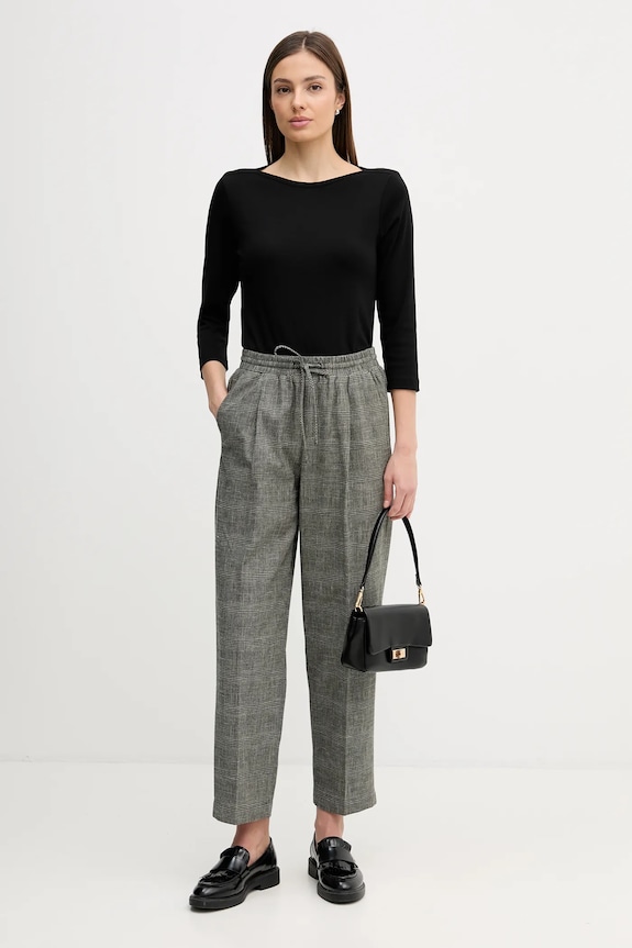 United Colors of Benetton pantaloni cu in 4Z8EDF0B2 gri SS26