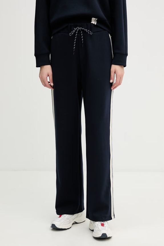 United Colors of Benetton pantaloni de trening pentru femei bleumarin 35B1DF01H