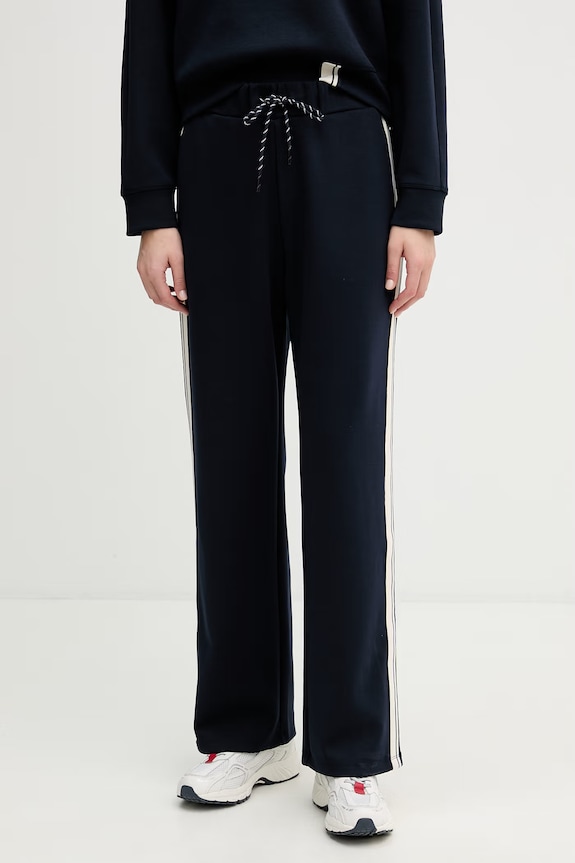United Colors of Benetton pantaloni de trening pentru femei bleumarin 35B1DF01H