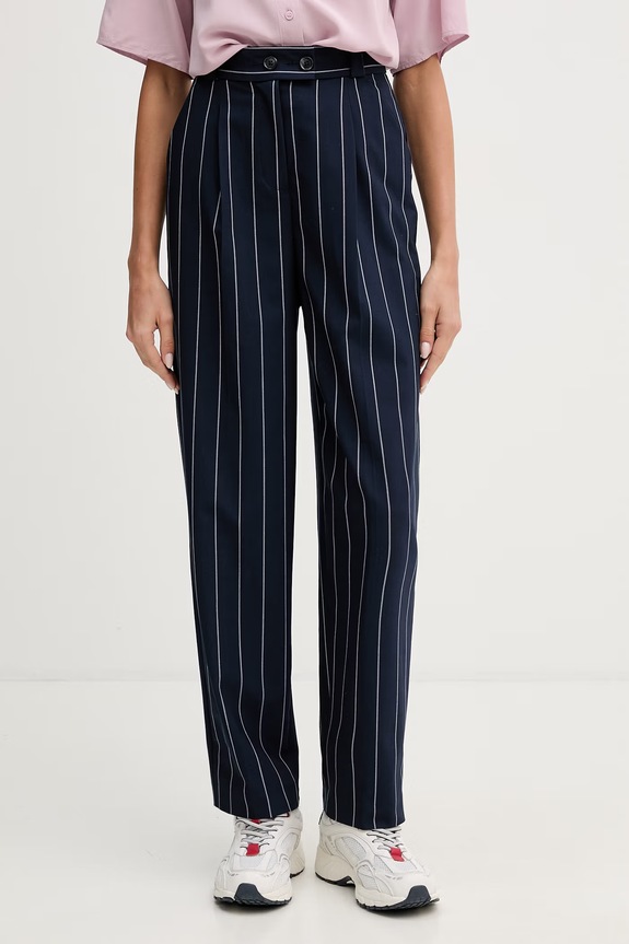 United Colors of Benetton pantaloni pentru femei bleumarin 46Q2DF0AH
