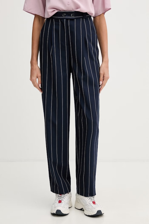 United Colors of Benetton pantaloni pentru femei bleumarin 46Q2DF0AH