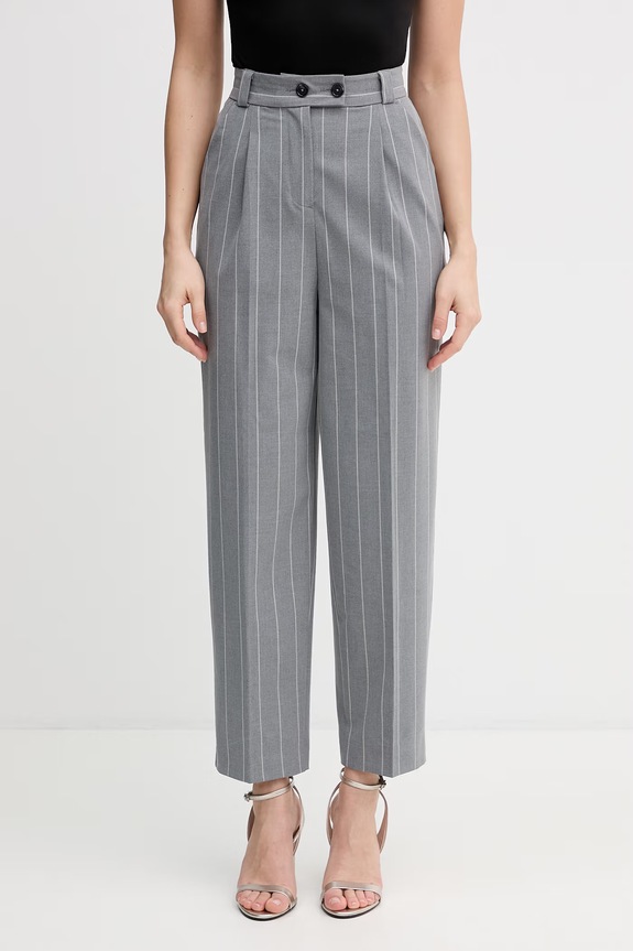 United Colors of Benetton pantaloni pentru femei gri 46Q2DF0AH