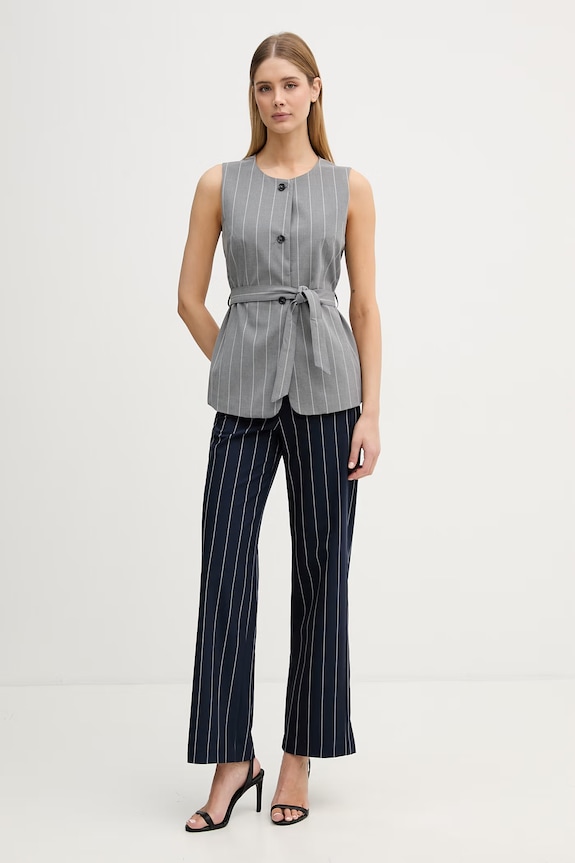 United Colors of Benetton pantaloni pentru femei 46Q2DF0B4 bleumarin SS26