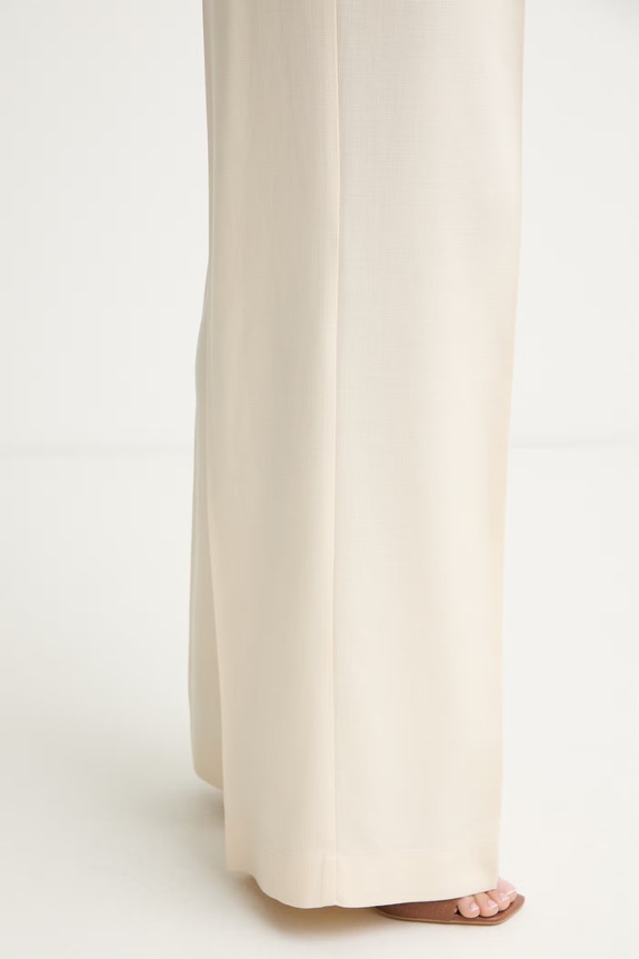 Pinko Παντελόνι γυναικείο με βισκόζη 106918.A2W6 μπεζ