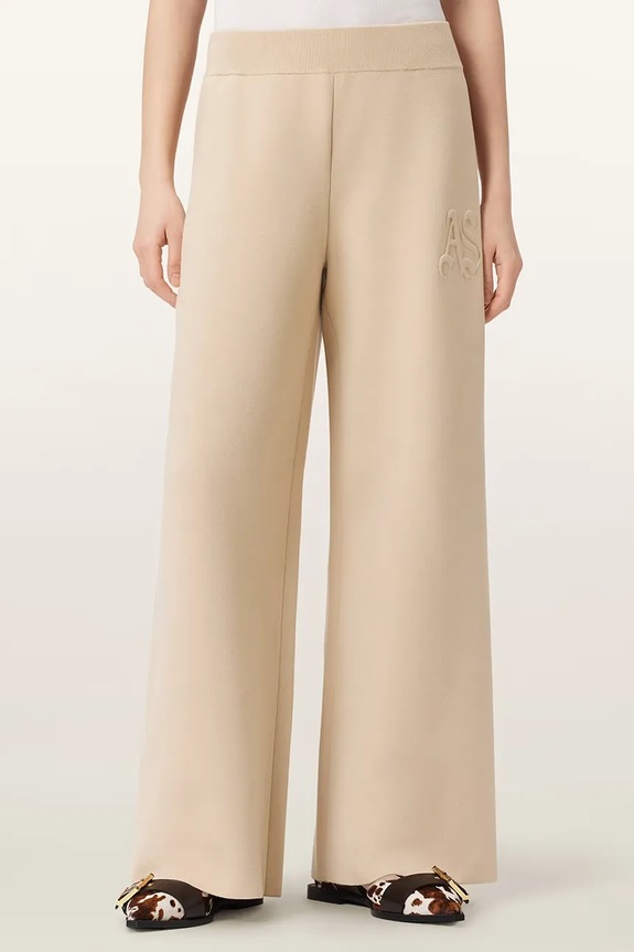 Παντελόνι AllSaints SONNY με ελαστάν μπεζ W029TE