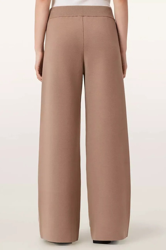 Παντελόνι AllSaints SONNY W029TE καφέ SS26