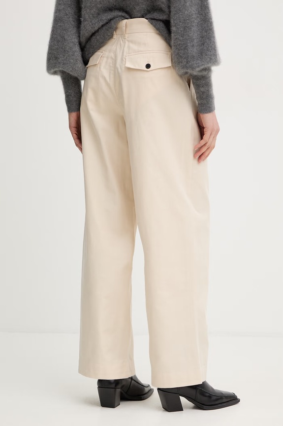 Îmbrăcăminte AllSaints pantaloni CONWAY W066TE bej