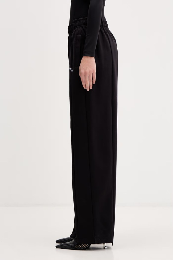VETEMENTS spodnie dresowe Cut-up Athletic ME76GP132B czarny SS26