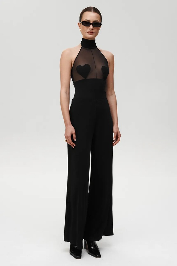 Undress Code spodnie After Hours Pants czarny 1192