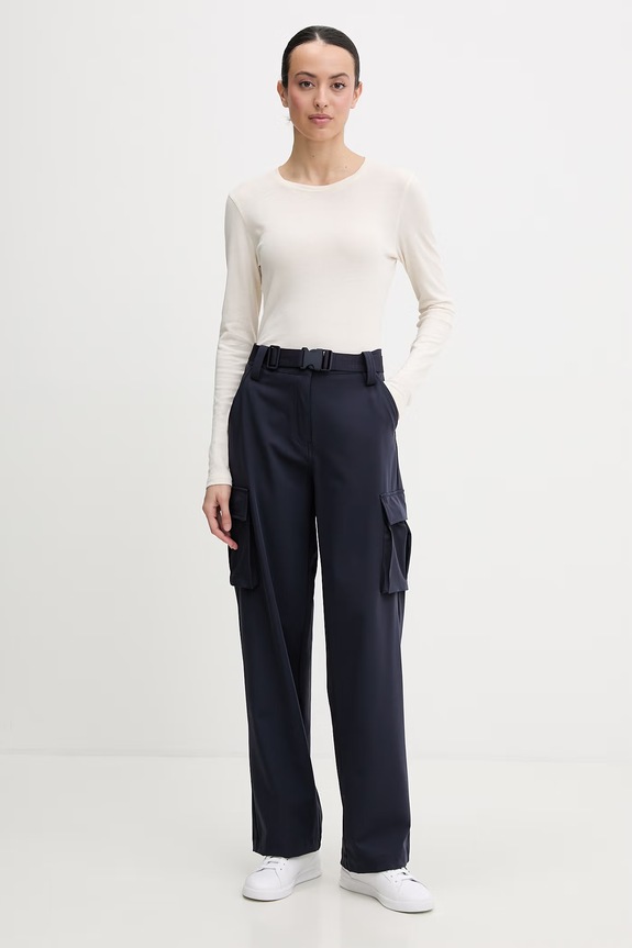 Guess Boyfriend kalhoty dámské NORTH SAILS W6GB01.W1416 námořnická modř SS26