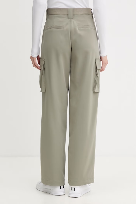 Oblečení Guess Boyfriend kalhoty dámské X NORTH SAILS W6GB01.W1416 zelená