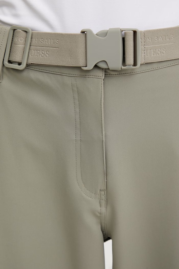 Guess Boyfriend kalhoty dámské X NORTH SAILS zelená W6GB01.W1416