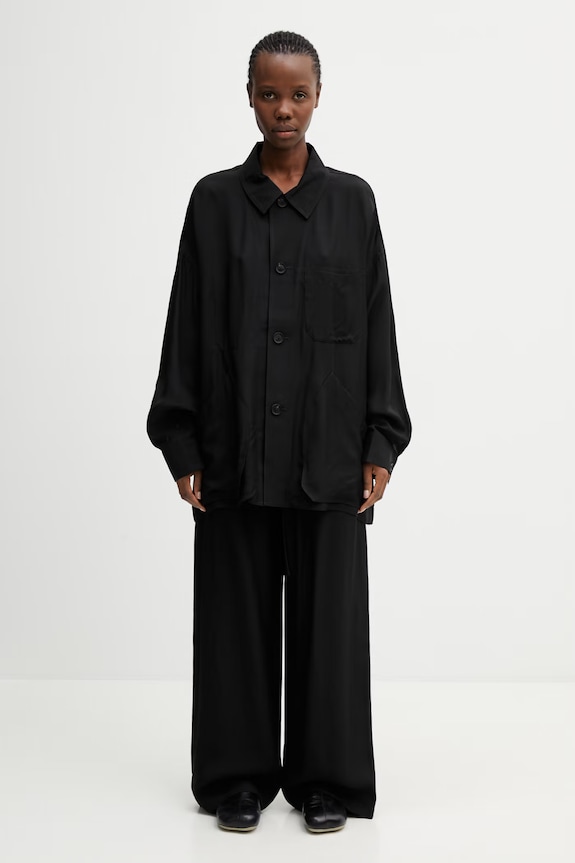 Y-3 W UT WL PNT trousers viscose Women's KH3206 black