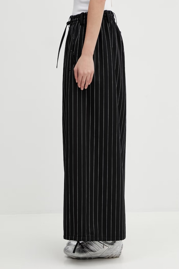 Y-3 spodnie z dodatkiem wełny RW CR WL PNT KH3207 czarny SS26