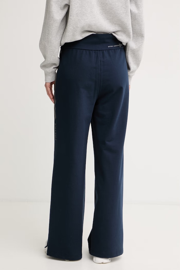 Ρούχα BOGNER Fire+Ice παντελόνι επίσημο γυναικείο με βαμβάκι ANNY 14833697 σκούρο μπλε