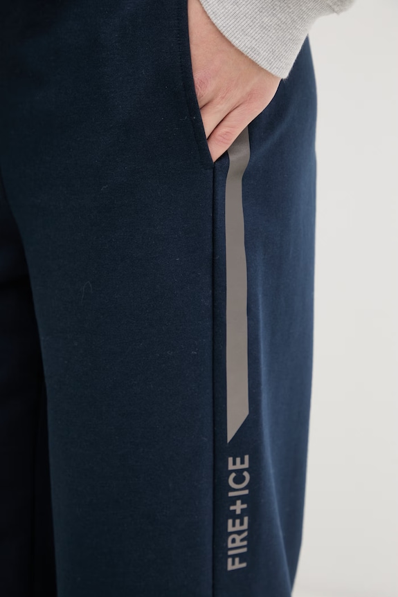 BOGNER Fire+Ice παντελόνι επίσημο γυναικείο με βαμβάκι ANNY σκούρο μπλε 14833697