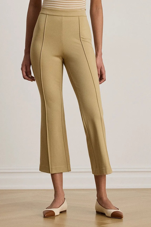 Lauren Ralph Lauren Pantaloni da donna con viscosa beige 200P09085