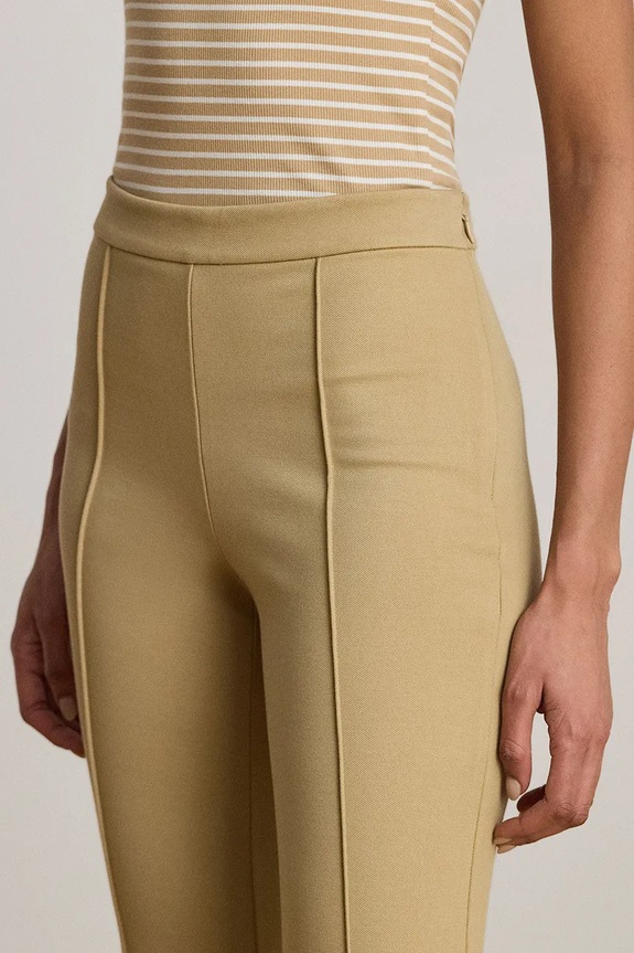 Lauren Ralph Lauren Pantaloni da donna con viscosa beige 200P09085