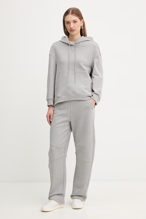 MAX&Co. spodnie dresowe bawełniane MCOALCE 2616781031200 szary SS26