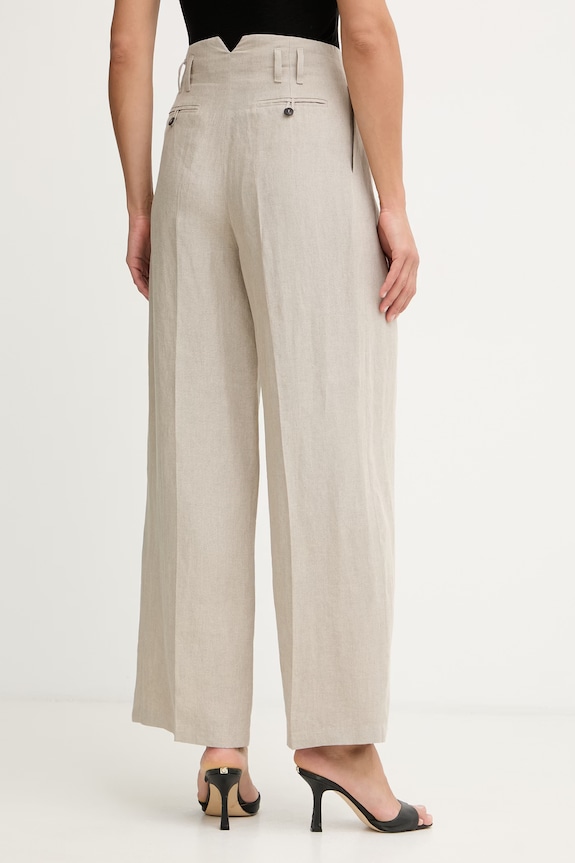 Îmbrăcăminte Max&Co. pantaloni pentru femei, din in MCOAMACA 2616131015200 bej