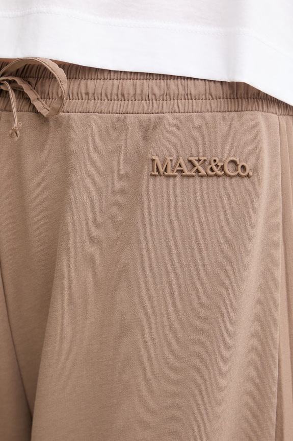 Max&Co. teplákové nohavice dámske MCOGRANA 2616781014200 hnedá