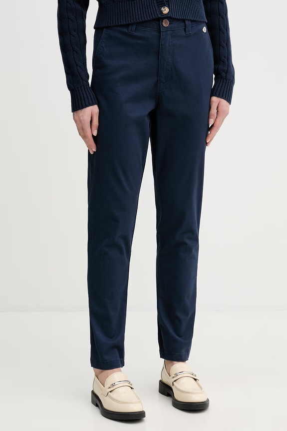 Hlače U.S. Polo Assn. CHINO s elastinom mornarsko plava WUP1018