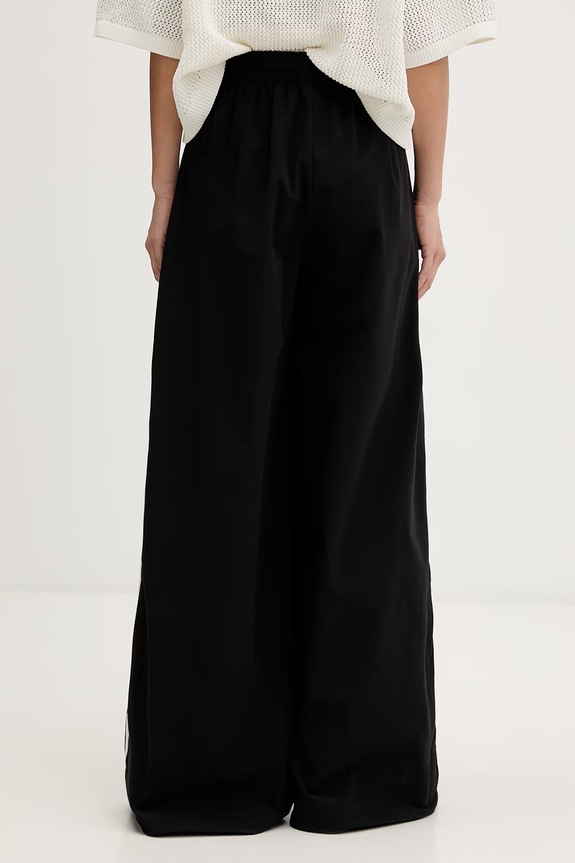Ρούχα adidas Originals παντελόνι επίσημο γυναικείο KY5185 μαύρο