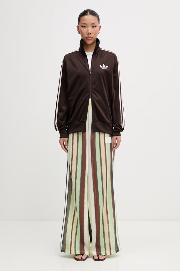 adidas Originals spodnie dresowe damskie zielony KY2038