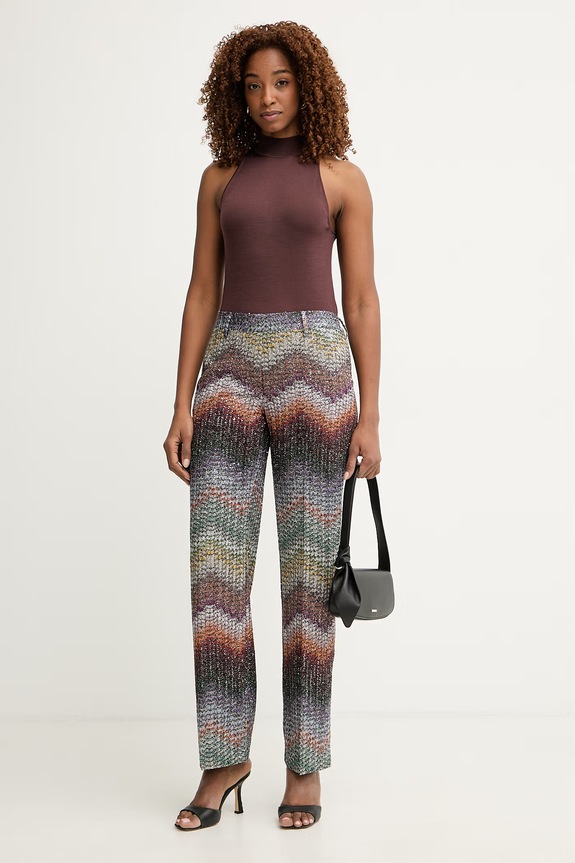 Missoni pantaloni pentru femei DS26SI07.BC005Y multicolor SS26
