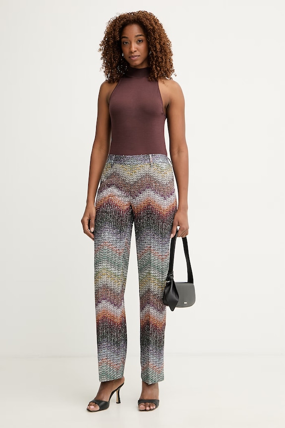 Missoni pantaloni pentru femei DS26SI07.BC005Y multicolor SS26