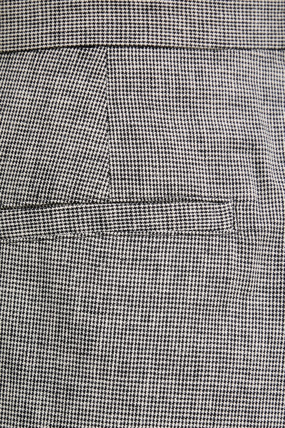 Sessun pantaloni de costum pentru femei, din in negru 26207030