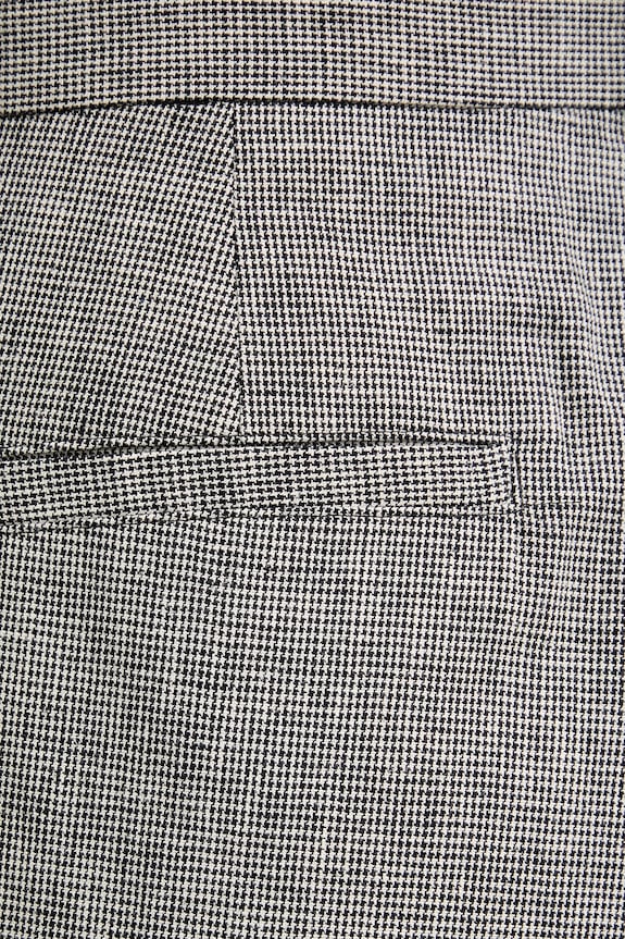 Sessun pantaloni de costum pentru femei, din in negru 26207030