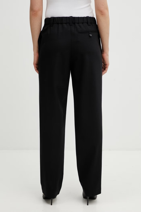 Odzież Kenzo spodnie z dodatkiem wełny Jog Pants FF52UP0779RU czarny