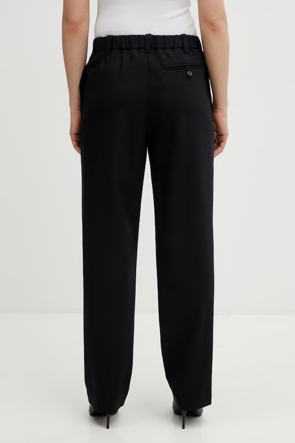 Odzież Kenzo spodnie z dodatkiem wełny Jog Pants FF52UP0779RU czarny