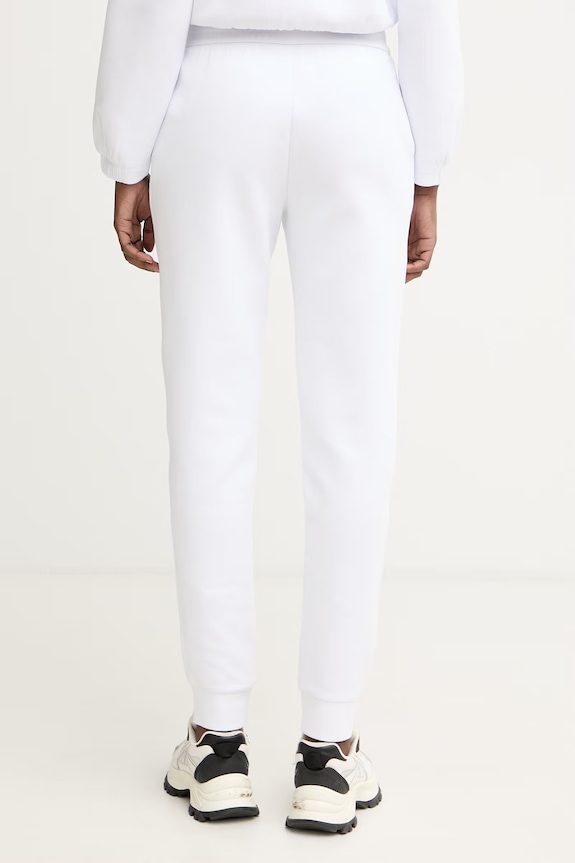 Oblečenie Armani Exchange teplákové nohavice dámske s bavlnou XW001745.AF10818 biela