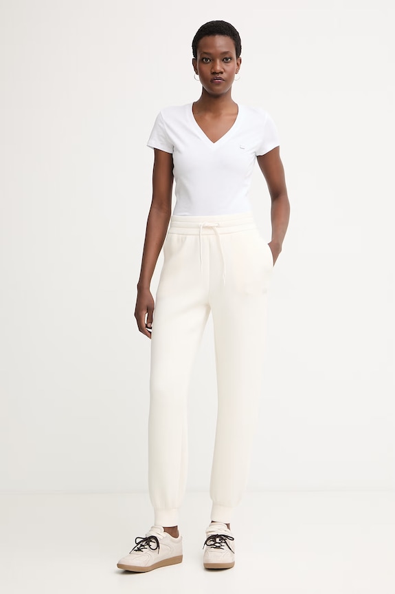 Armani Exchange pantaloni de trening pentru femei XW002043.AF21290 bej SS26