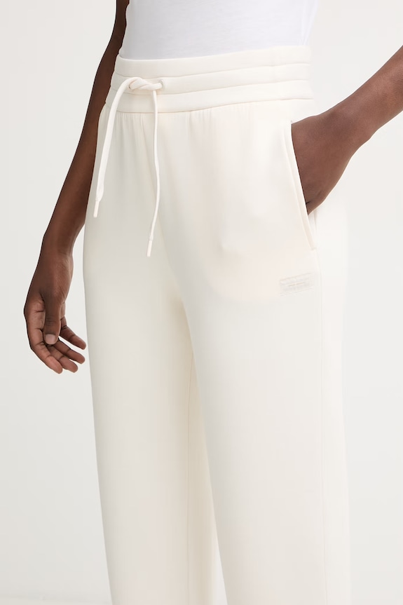 Armani Exchange pantaloni de trening pentru femei bej XW002043.AF21290