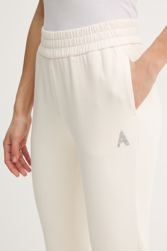 Armani Exchange spodnie dresowe beżowy XW002210.AF21298