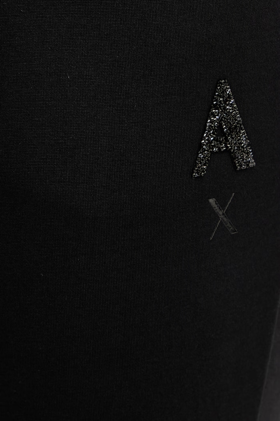 Armani Exchange spodnie dresowe czarny XW002210.AF21298