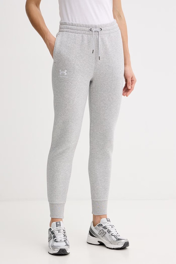 Παντελόνι φόρμας Under Armour Icon πλεκτό ύφασμα γκρί 6001537