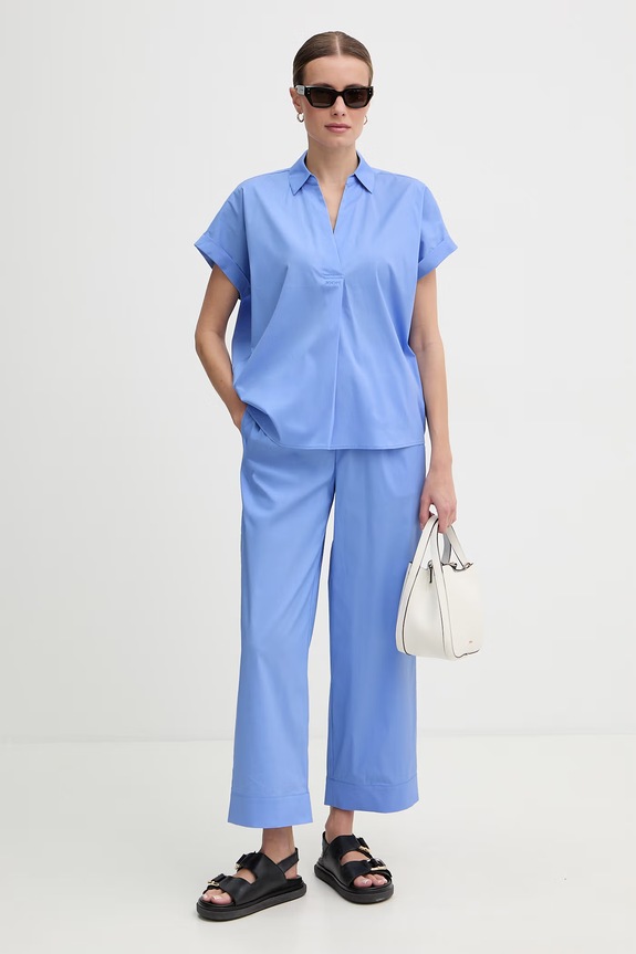 Joop! spodnie 30101372 niebieski SS26