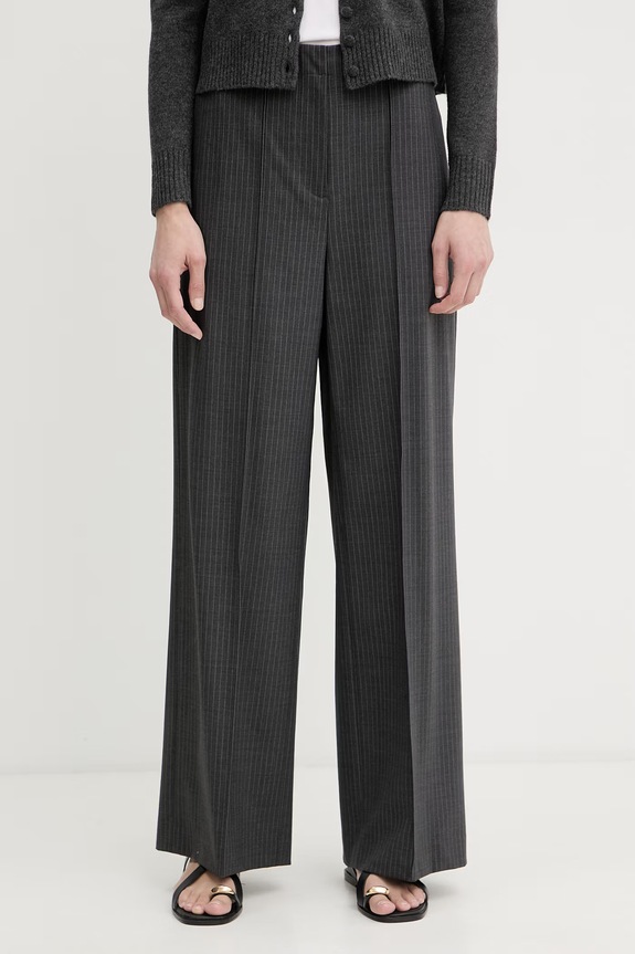 rag & bone pantaloni de costum pentru femei, din lână Irina gri RA1R25H7MTA