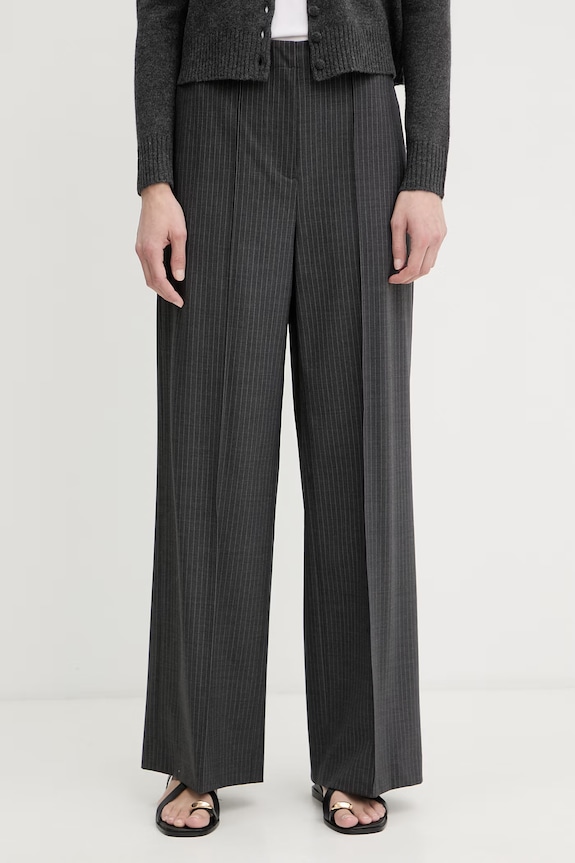 rag & bone pantaloni de costum pentru femei, din lână Irina gri RA1R25H7MTA